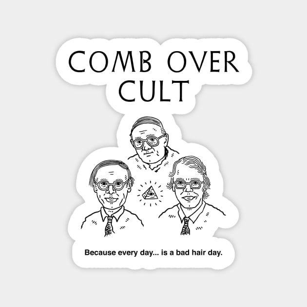 COMB OVER CULT - Bad Horror Movies (No.3) Sticker by sonhouse5